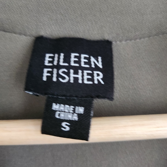 Eileen Fisher 100% Silk Open Tunic Top - Picture 2 of 9